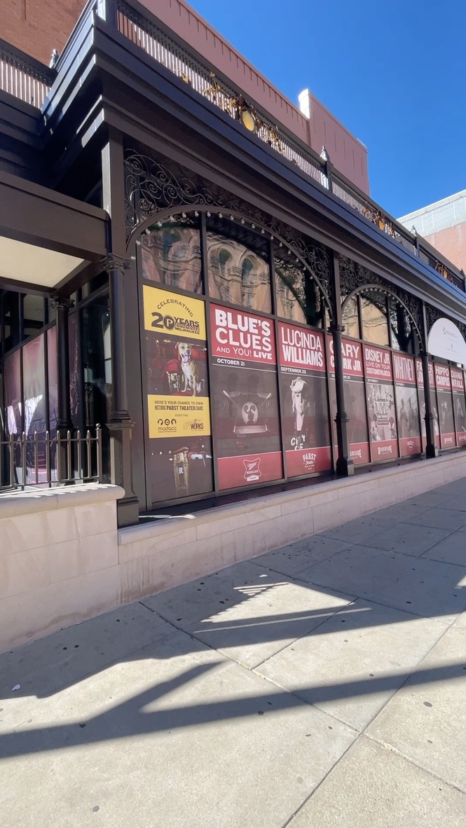 Pabst Theater Windows
